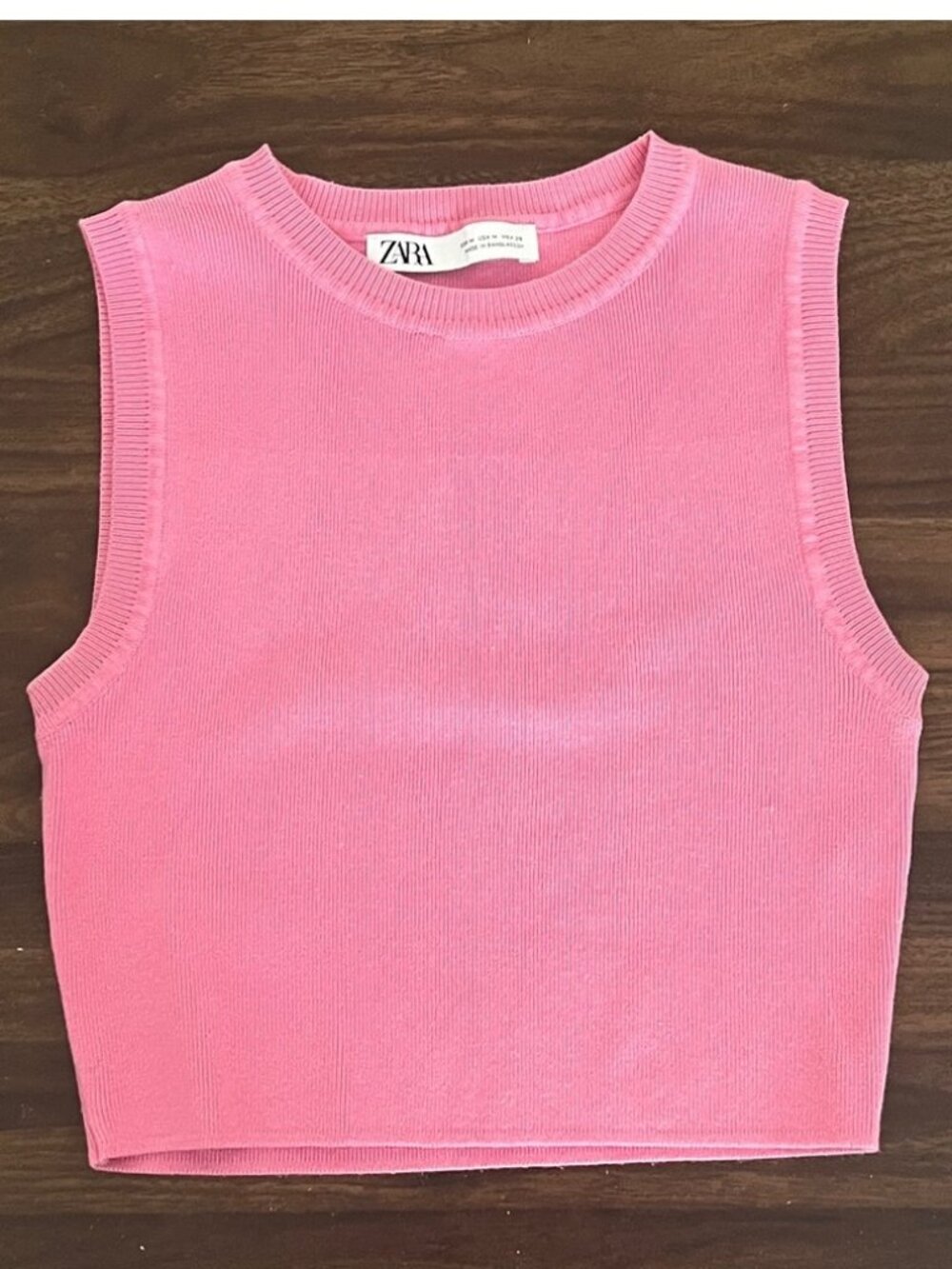 Pink Crop Top